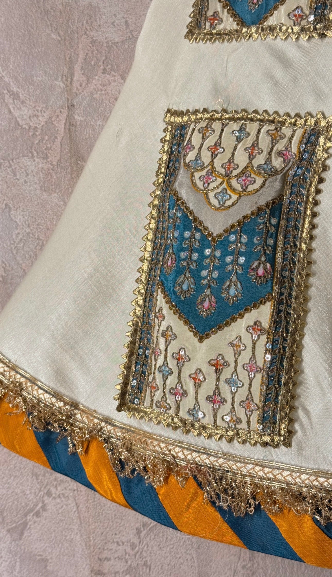 Taj Mahal Choli Lehenga Set