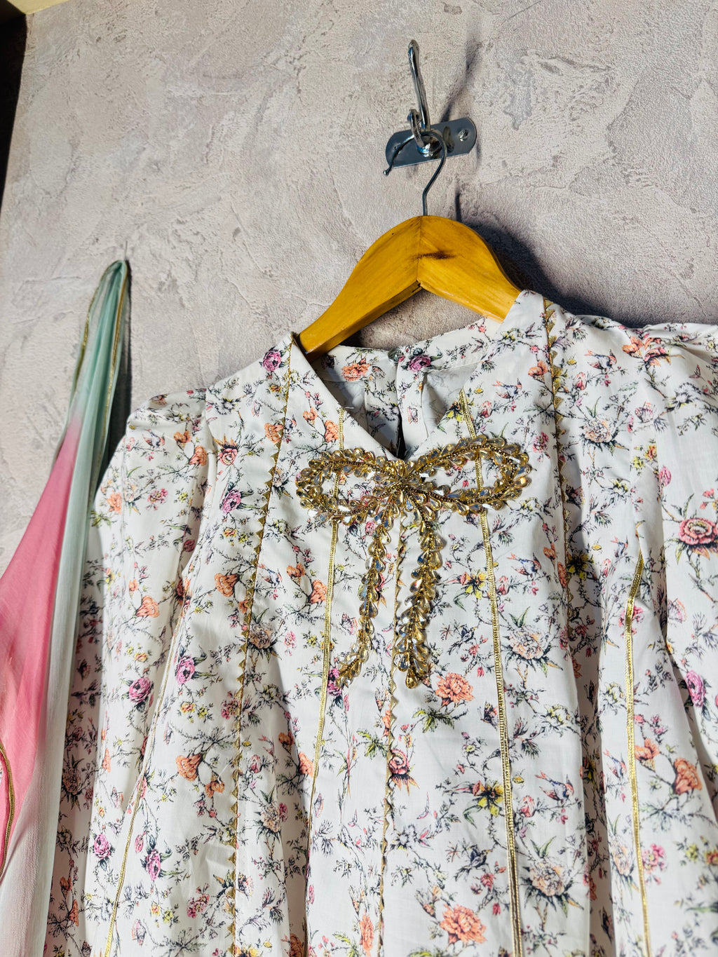 Spring Mist Lawn Frock