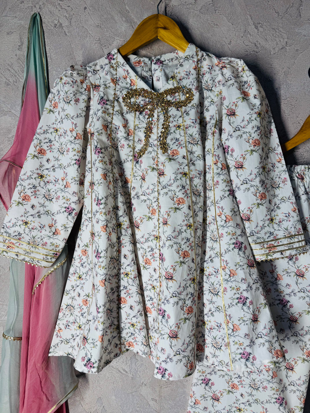 Spring Mist Lawn Frock
