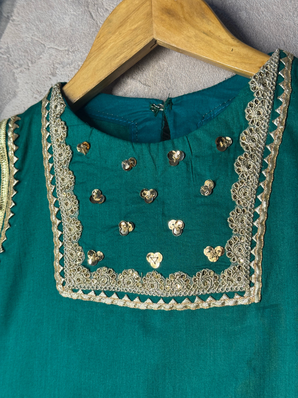 Rust Royale Lawn Gharara Set
