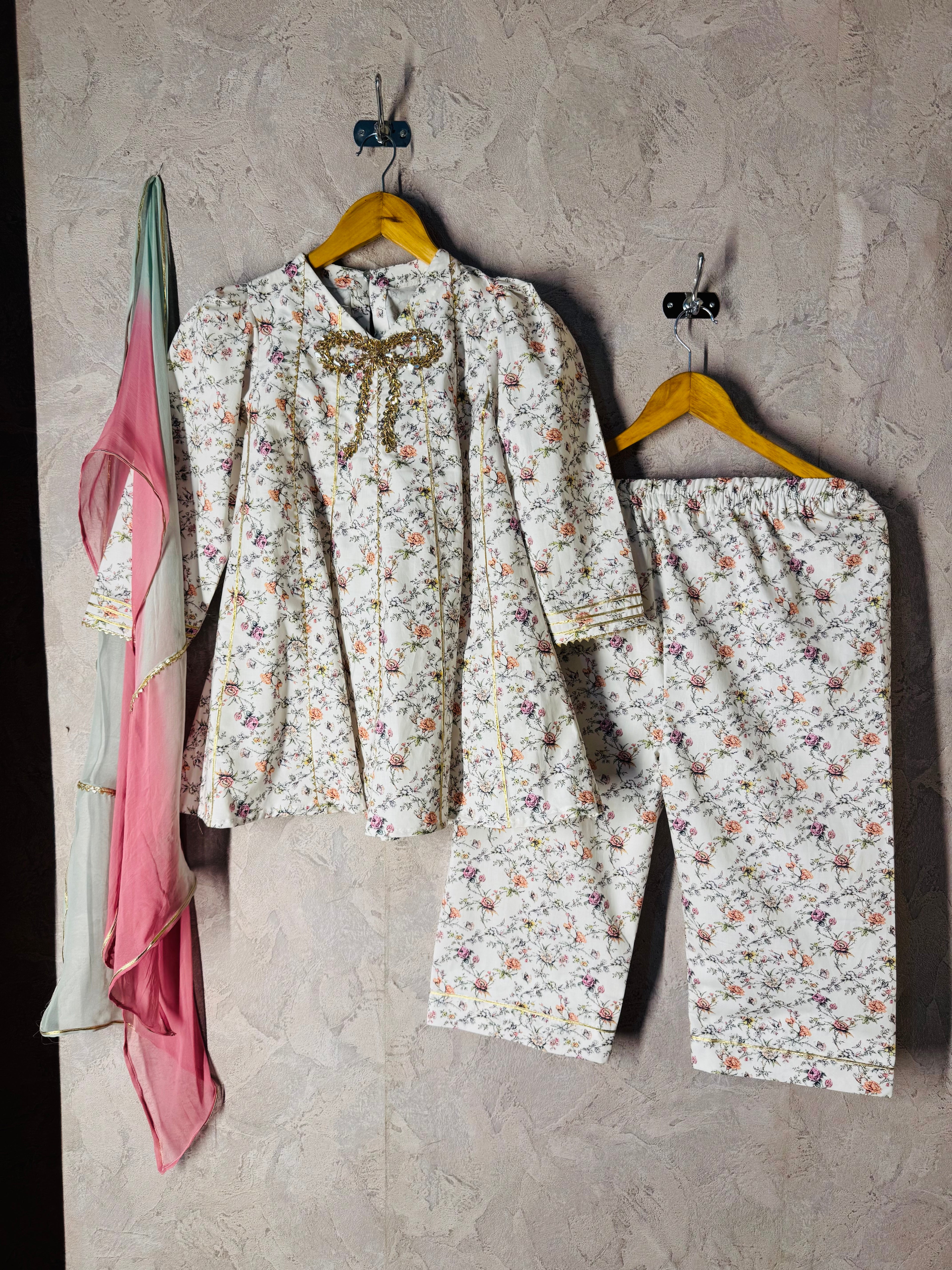 Spring Mist Lawn Frock